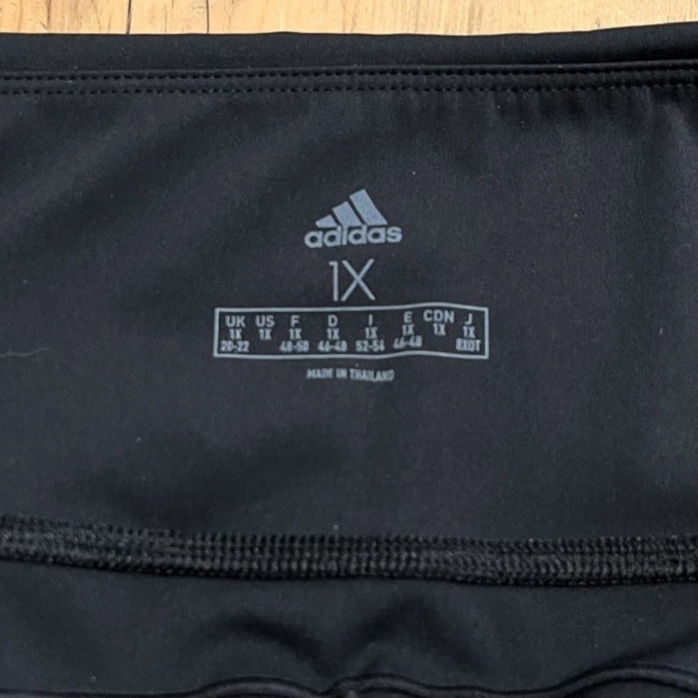 ADIDAS Pride Believe This 2.0 Leggings 1X 3-Stripes Rainbow 7/8 Length - Picture 2 of 14